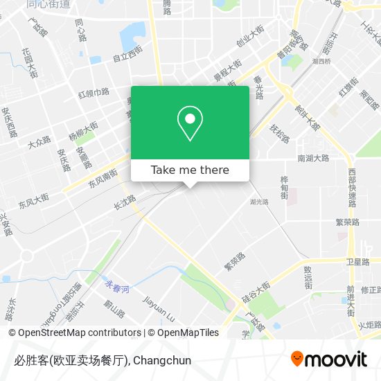 必胜客(欧亚卖场餐厅) map