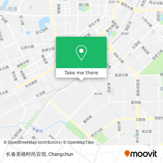 长春美格时尚宾馆 map