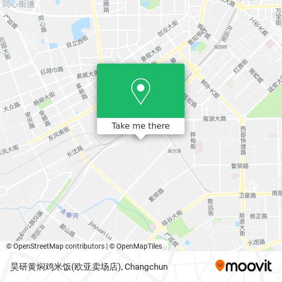 昊研黄焖鸡米饭(欧亚卖场店) map