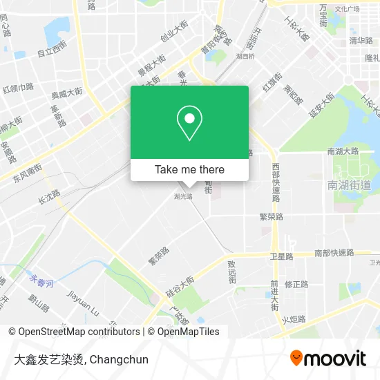 大鑫发艺染烫 map