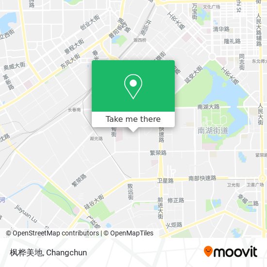 枫桦美地 map
