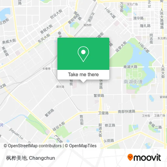 枫桦美地 map