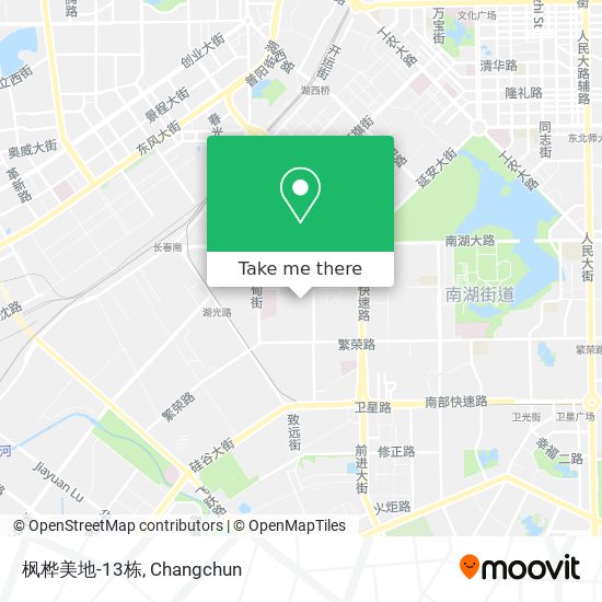 枫桦美地-13栋 map