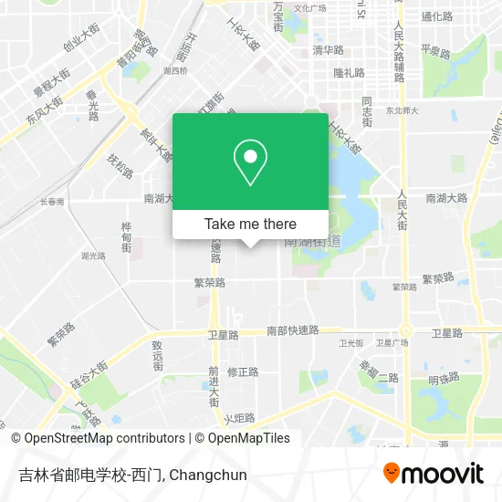 吉林省邮电学校-西门 map