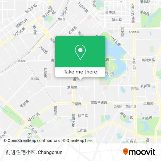 前进住宅小区 map