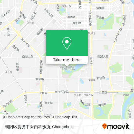 朝阳区贲腾中医内科诊所 map