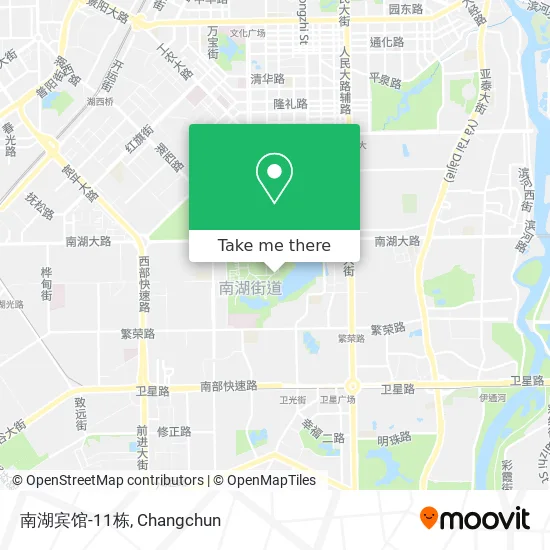 南湖宾馆-11栋 map
