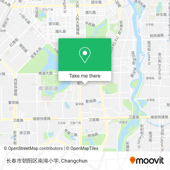 长春市朝阳区南湖小学 map
