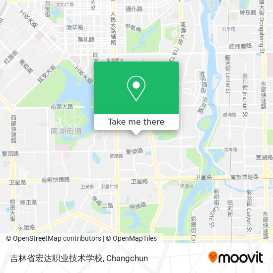 吉林省宏达职业技术学校 map