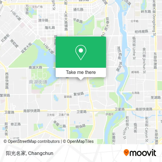 阳光名家 map