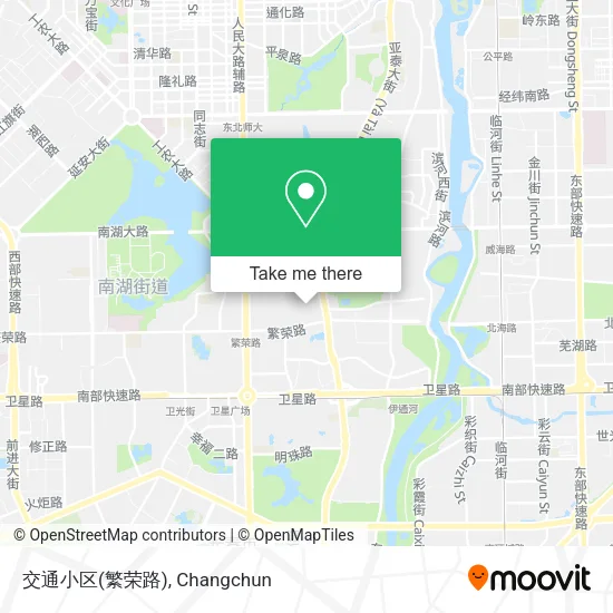 交通小区(繁荣路) map