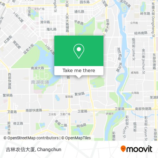 吉林农信大厦 map
