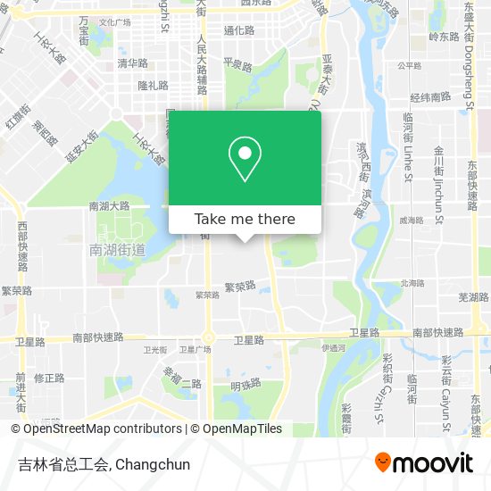 吉林省总工会 map