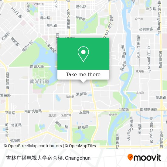吉林广播电视大学宿舍楼 map