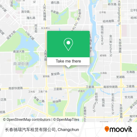 长春驰瑞汽车租赁有限公司 map