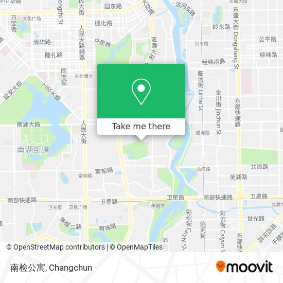 南检公寓 map