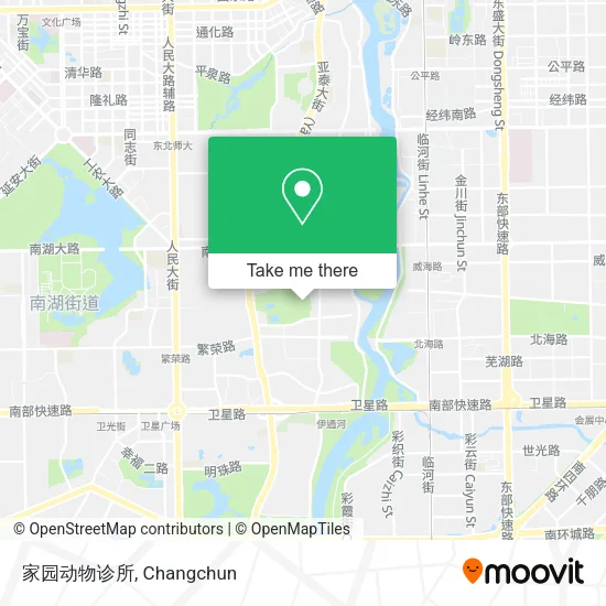 家园动物诊所 map