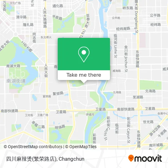 四川麻辣烫(繁荣路店) map