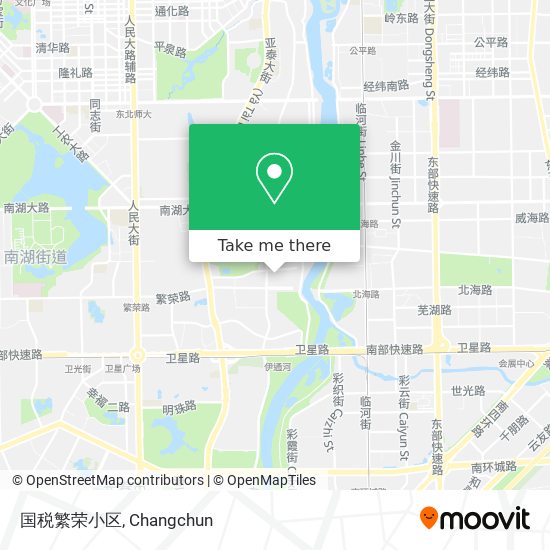 国税繁荣小区 map