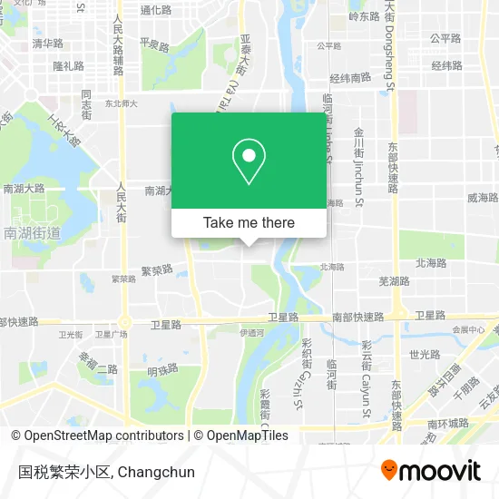 国税繁荣小区 map