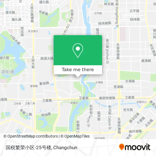 国税繁荣小区-25号楼 map