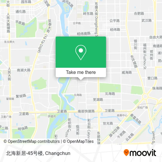 北海新居-45号楼 map