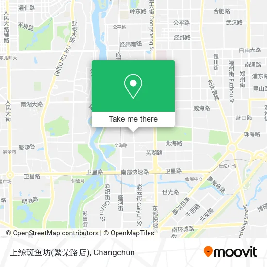 上鲸斑鱼坊(繁荣路店) map
