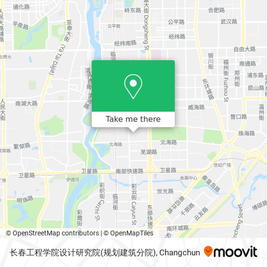 长春工程学院设计研究院(规划建筑分院) map