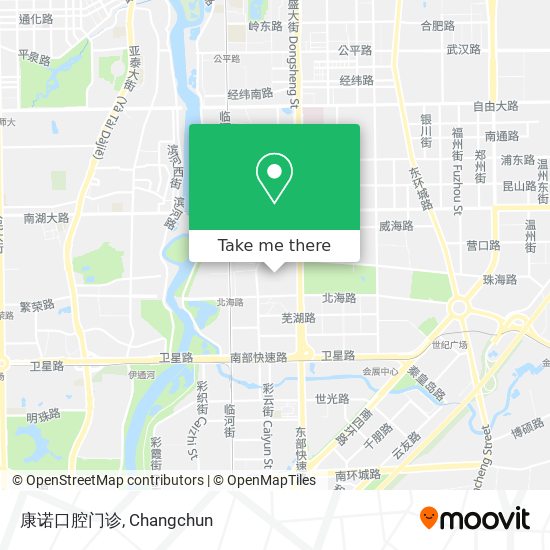 康诺口腔门诊 map