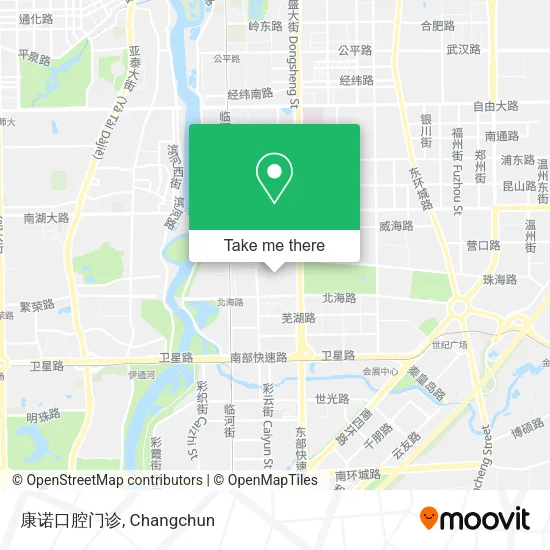 康诺口腔门诊 map