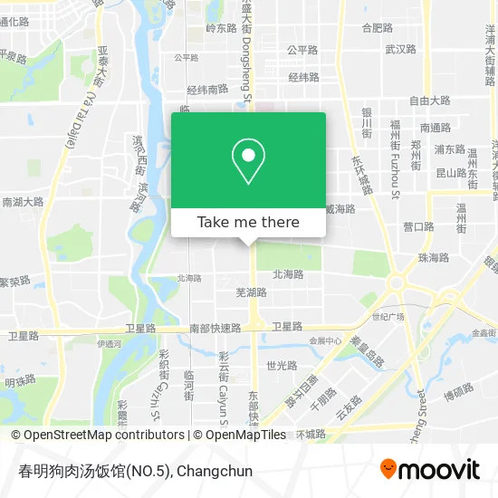 春明狗肉汤饭馆(NO.5) map