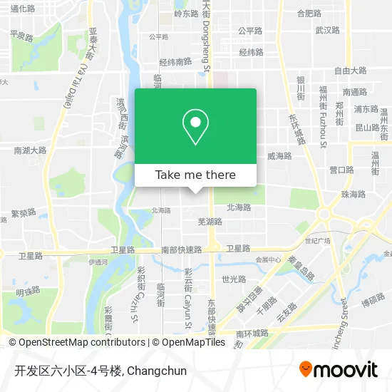 开发区六小区-4号楼 map