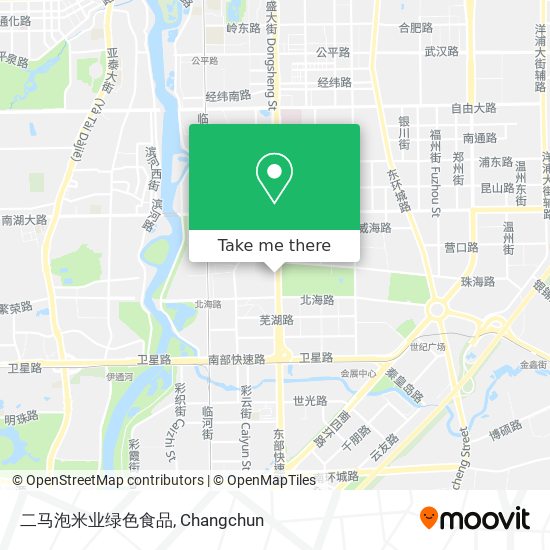 二马泡米业绿色食品 map