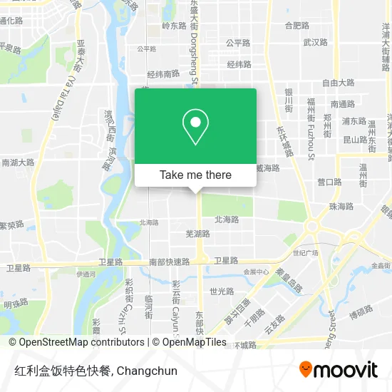 红利盒饭特色快餐 map
