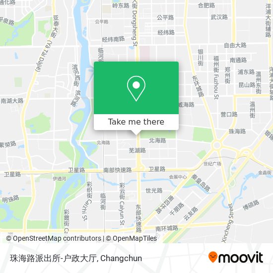 珠海路派出所-户政大厅 map