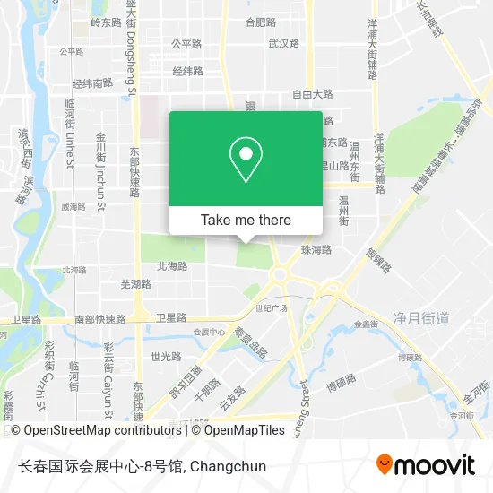 长春国际会展中心-8号馆 map