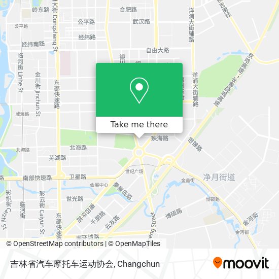 吉林省汽车摩托车运动协会 map