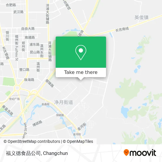 福义德食品公司 map