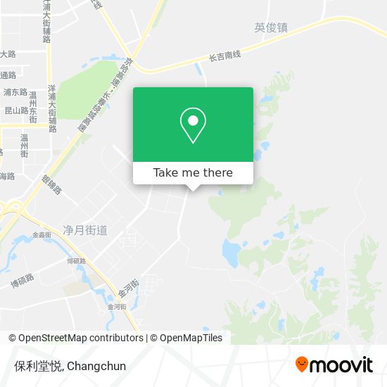 保利堂悦 map