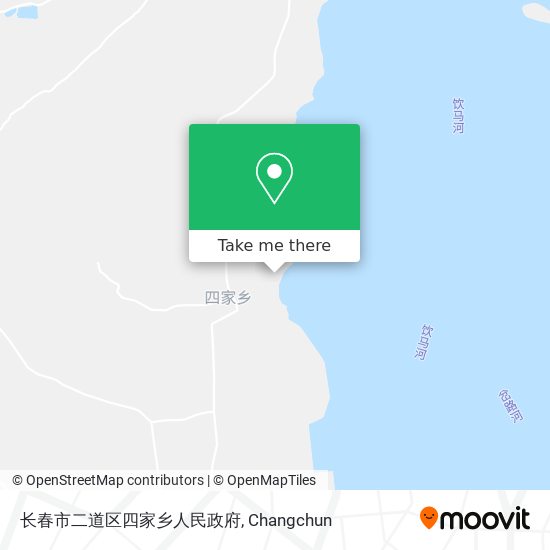 长春市二道区四家乡人民政府 map