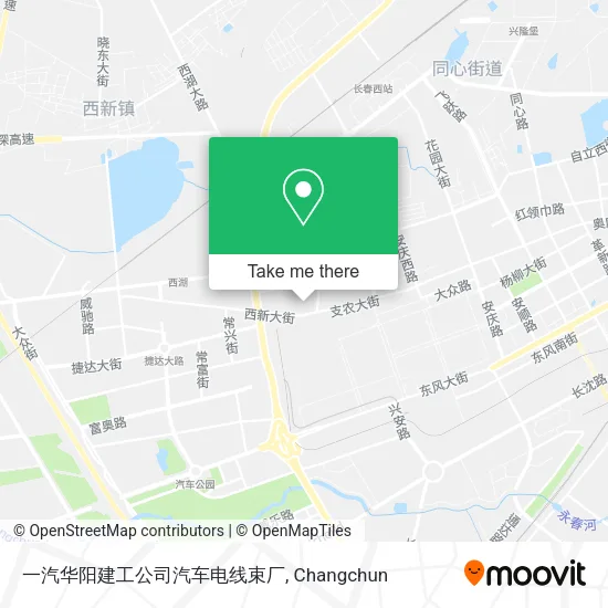 一汽华阳建工公司汽车电线束厂 map