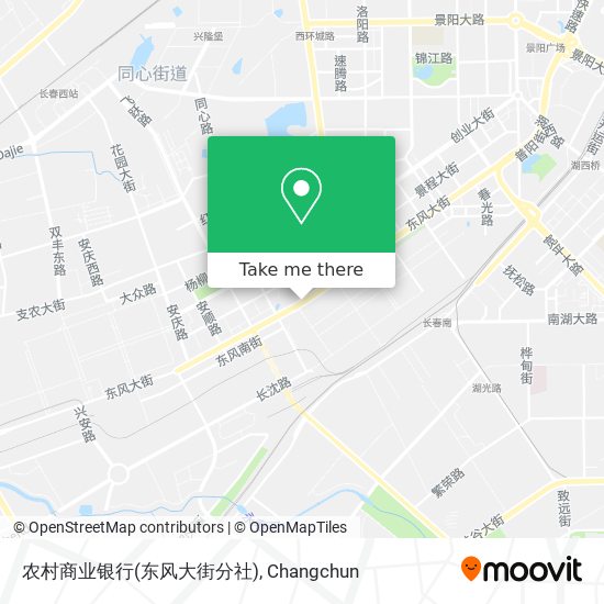 农村商业银行(东风大街分社) map