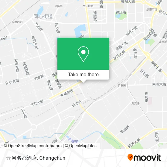 云河名都酒店 map