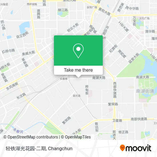 轻铁湖光花园-二期 map