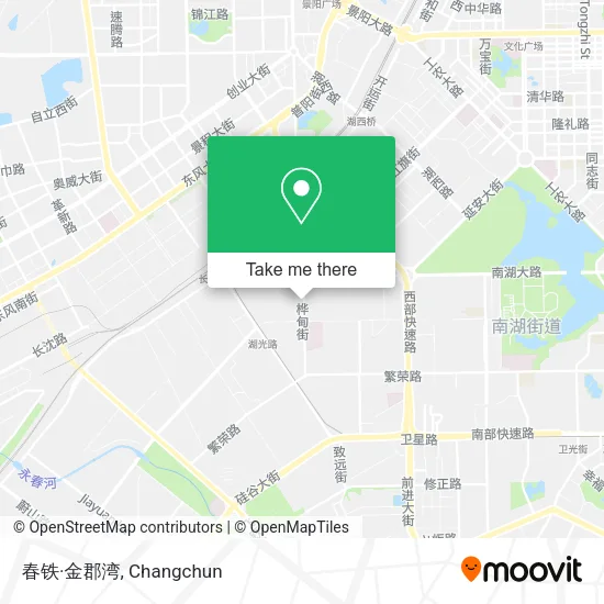 春铁·金郡湾 map