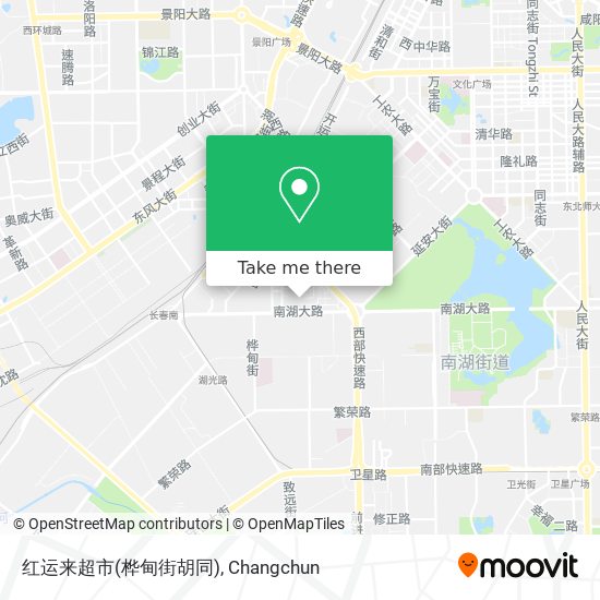 红运来超市(桦甸街胡同) map