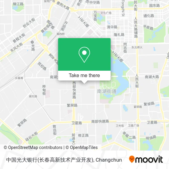 中国光大银行(长春高新技术产业开发) map
