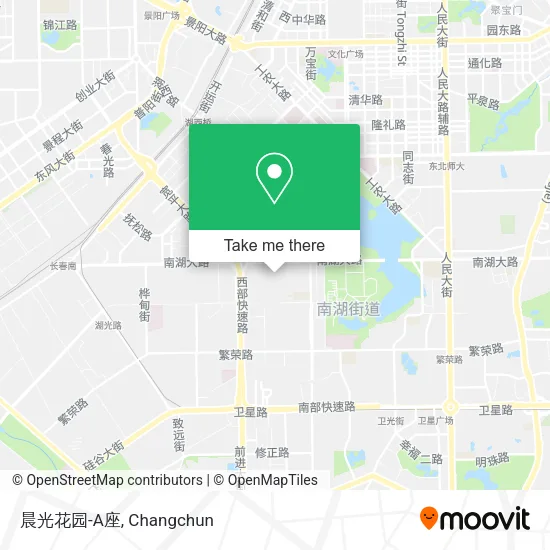 晨光花园-A座 map
