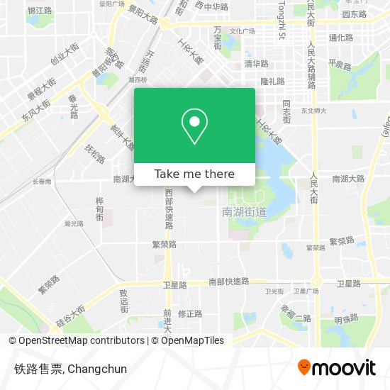 铁路售票 map