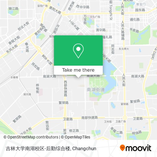 吉林大学南湖校区-后勤综合楼 map